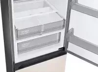 Холодильник с морозильником Samsung RB34A7B4F39/WT