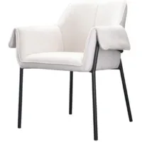 Стул Bergenson Bjorn Aline / FH-ALN-ARMCH-PL-BG (молочный)