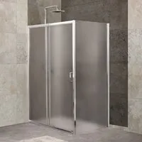 Душевой уголок BelBagno UNIQUE-2-AH-1-110/125-100-P-Cr