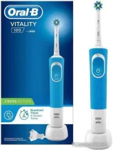 Электрическая зубная щетка Braun Oral-B Vitality 100 Cross Action D100.413.1 (голубой)