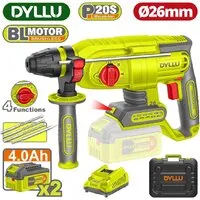 Перфоратор Dyllu DTLM1B262 (с 2-мя АКБ, кейс)