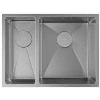 Мойка кухонная ZorG Zerox 58-2 U / IF-L Steel