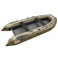 Надувная лодка Roger Boat Trofey 2900 (без киля, камуфляж камыш/черный комби)