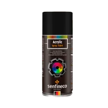 Грунт-спрей акриловый черный 400 мл. Senfineco Primer Acrylic Black