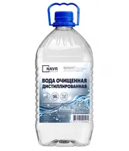 Вода дистиллированная "NAVR" 5 л.