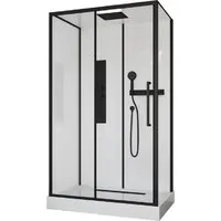Душевая кабина Cerutti Spa AMI120 (черный)