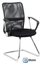 Офисный стул King Style SHP-21 Bani Chrome FL (черный)