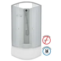 Душевая кабина Niagara Eco E90/40/MT/BK 90x90x195