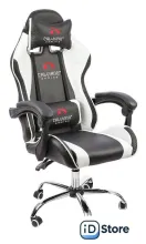 Игровое (геймерское) кресло Calviano Asti Ultimato (черный/белый)
