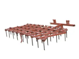 Борона двухсекционная Сморгонский агрегатный завод БТ-1,6 БТ-00.000