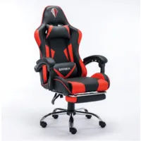 Игровое (геймерское) кресло Brabix Dexter Gm-135 / 532799 (черный/красный)