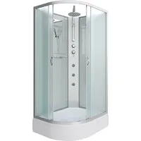 Душевая кабина Niagara NG-33084-14RBKTG 100x80 (матовое стекло)