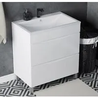 Мебель для ванных комнат Vela Тумба под умывальник Vela Бриз 75Н под Alice TU27110