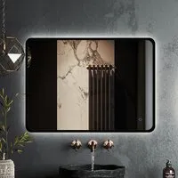 Мебель для ванных комнат Roxen Зеркало Simon 510205-80B 80x70
