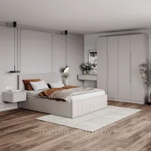 Спальня Роза (Тренто) - Комплект 11 - Бежевый/Бежевый Скин