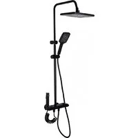 Душевая система Ekko E2509-7 (черный матовый)