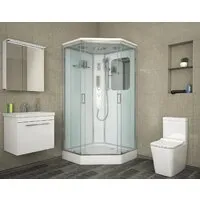 Душевая кабина Niagara NG-6001-01GD 90x90x220 (прозрачное стекло)