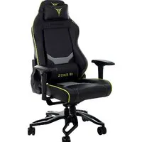 Офисное кресло Zone51 Cyberpunk (черный/зеленый)