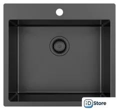 Кухонная мойка ZorG ZRN 5055 Premium PVD Gunblack