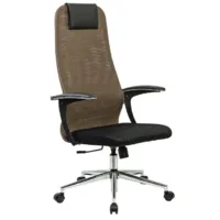 Офисное кресло Brabix EX-801 / 532920 (черный/коричневый)