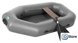 Гребная лодка Лоцман Гребная стандарт ЛС-200 ГР (серый)