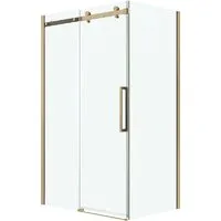 Душевой уголок Grossman Classic 100x90x195 120.K33.04.1090.32.00 (золото сатин/стекло прозрачное)