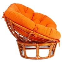 Диван садовый TetChair Mamasan 23/02 W с подушкой (мед/оранжевый)