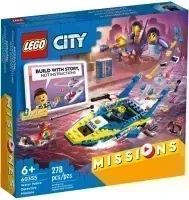 Конструктор Lego City Детективные миссии водной полиции 60355