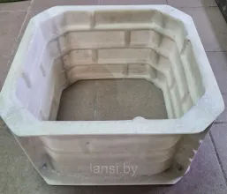 Форма блока столбового Кирпич (восьмигранная)