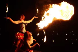 Огненное шоу на праздник - фаершоу