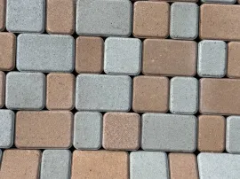 Тротуарная плитка Старый город, цветная