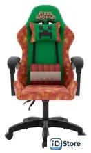 Игровое (геймерское) кресло Defender Legas (зелёный/оранжевый)