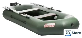 Моторно-гребная лодка Тонар Шкипер А260НТ (зеленый)