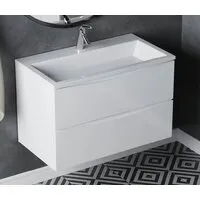 Мебель для ванных комнат Vela Тумба под умывальник Vela Бриз 80П под Absolute TU28346