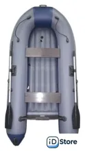 Моторно-гребная лодка Муссон 2900 НД (серый/синий)