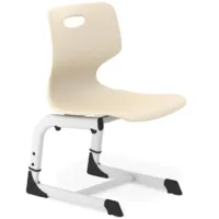 Детский стул Sheffilton SHT-S-TN21/3-5 бежевый/белый муар