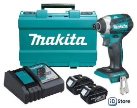 Винтоверт Makita DTD154RFE (с 2-мя АКБ, кейс)