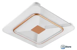 Припотолочная люстра LED4U L1024-500 WH-GD