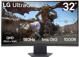 Игровой монитор LG UltraGear 32GS60QC-B