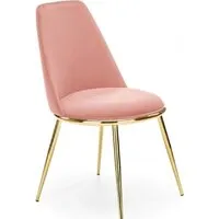Стул Halmar K460 (розовый/золотой)