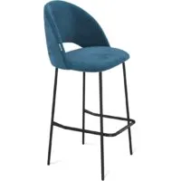 Стул Sheffilton SHT-ST34/S29 (тихий океан/черный муар)