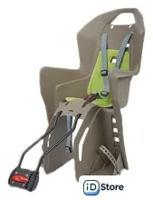 Детское велокресло Polisport Koolah 29 Brown/Green