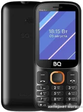 Мобильный телефон BQ-Mobile BQ-2820 Step XL (черный/оранжевый)