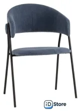 Стул Stool Group Колин NEW AV 487 (вельвет пыльно-синий)