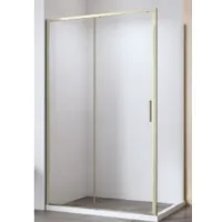 Душевой уголок Aquanet Pleasure Evo 150 / AE65-150x90-GBT (золото брашированное/никель)