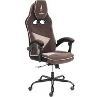 Игровое (геймерское) кресло TetChair Arena metalBL (велюр, коричневый/бежевый, 6/7)