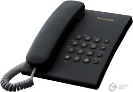 Проводной телефон Panasonic KX-TS2350RUB (черный)