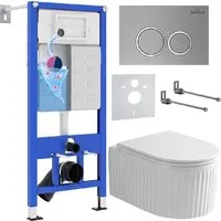 Унитаз подвесной Roxen StounFix Dual Fresh 968246
