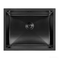 Кухонная мойка ARFEKA ECO AR 550450 BLACK PVD NANO DECOR MILLET GRAINS