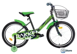 Детский велосипед Krakken Jack 16 2024 (разобранный, черный)